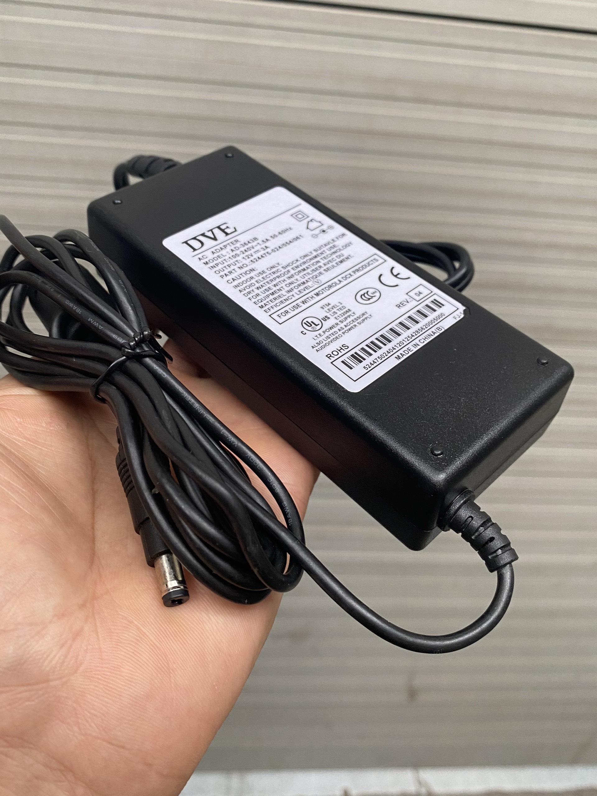 Dây nguồn màn hình Viewsonic 12V 3A hàng cao cấp