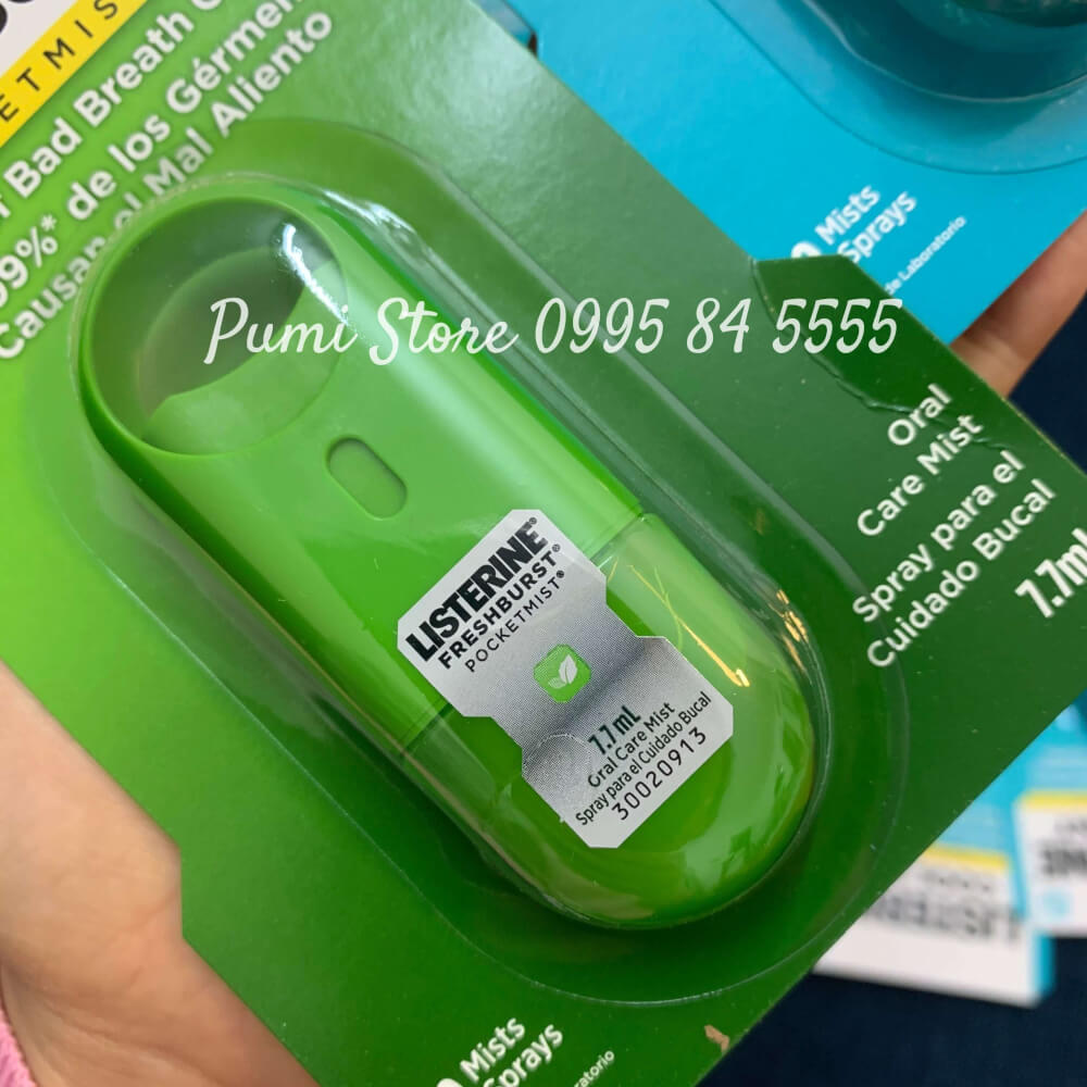 Xịt thơm miệng Listerine FreshBurst Pocketmist