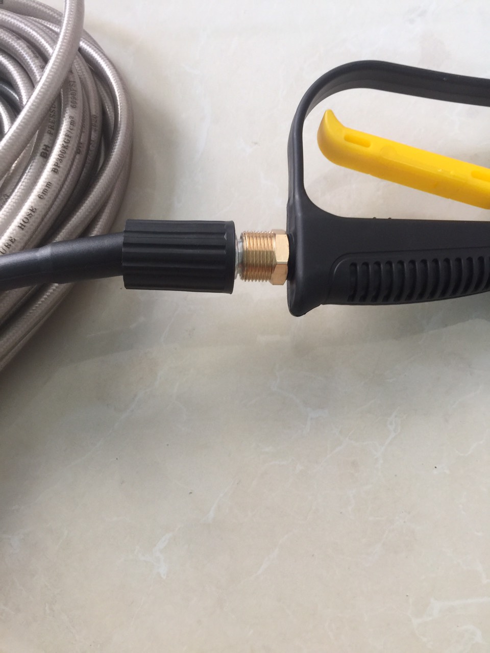 Dây Dẫn Sịt RỬa Xe 15m 2 đầu to