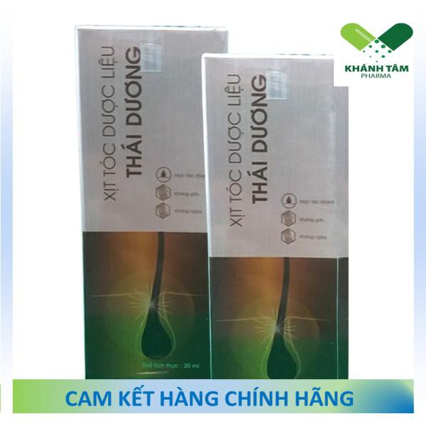 ! Xịt tóc dược liệu Thái Dương