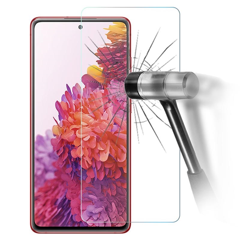 Kính cường lực Samsung S20 FE (Chuẩn 9H Trong Suốt, Không Full)