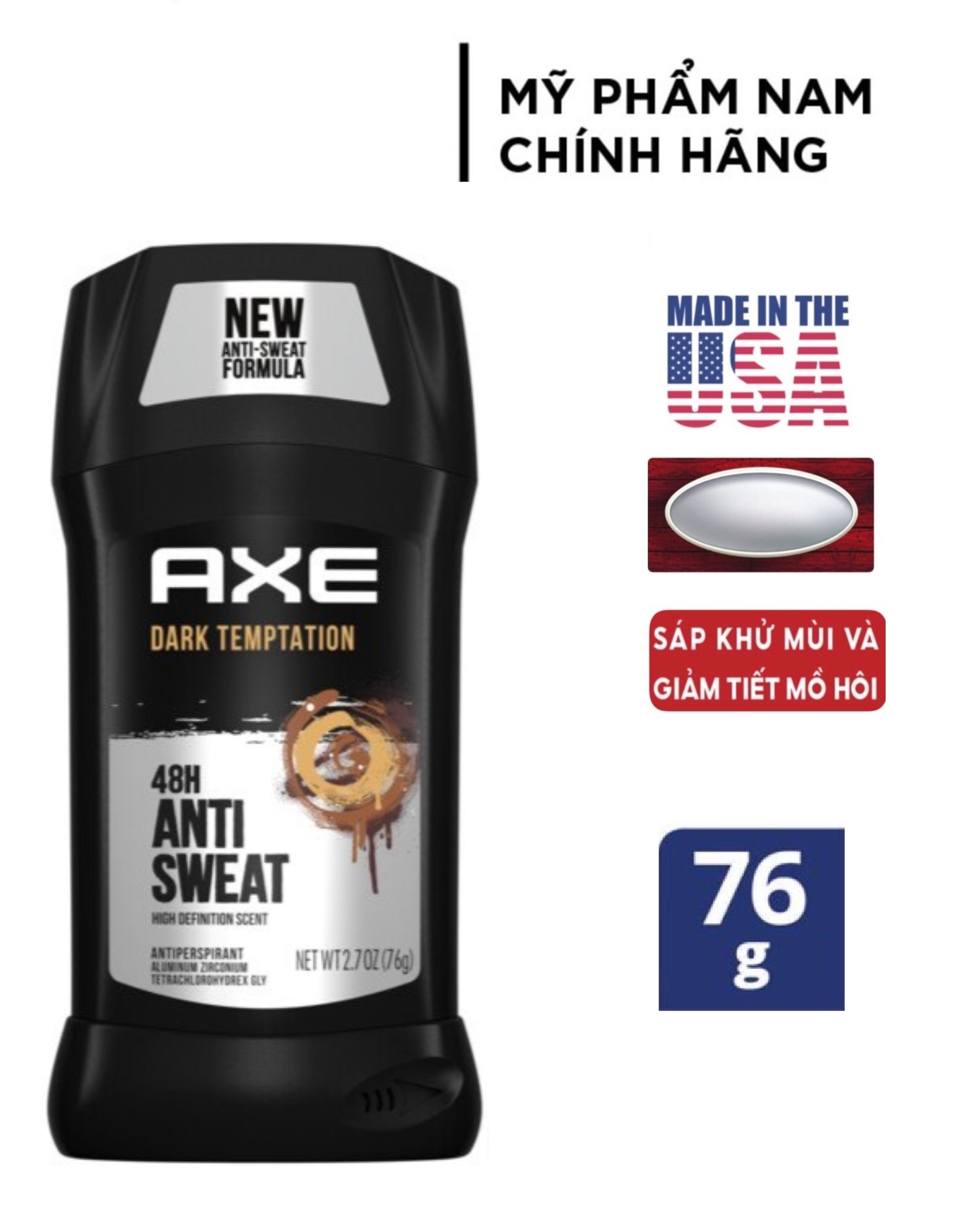 [HCM] Lăn Sáp Khử Mùi AXE 48h Cho Nam - Chọn Mùi