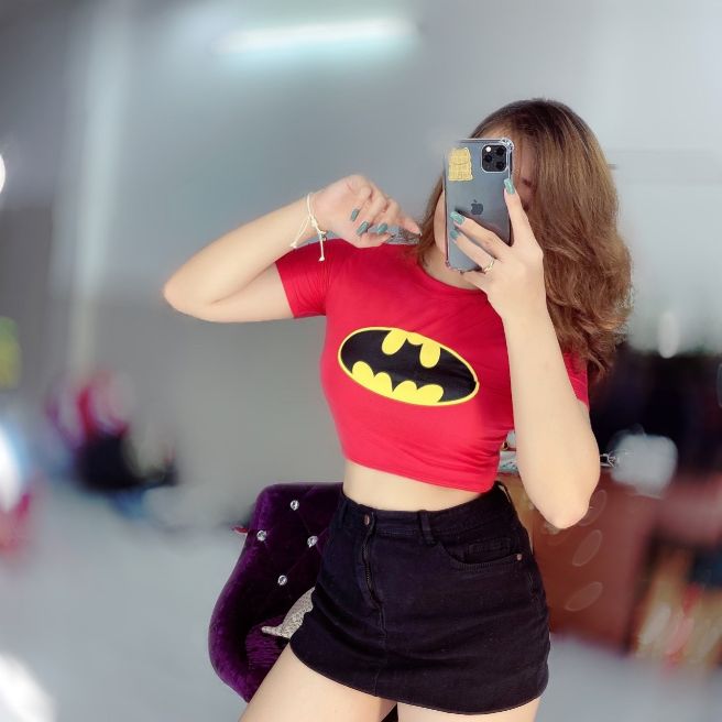 Màu mới áo kiểu croptop hình cái răng