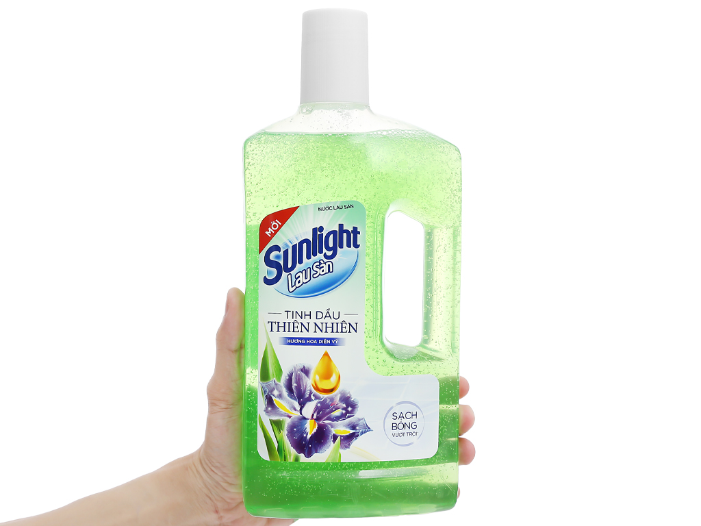 Nước Lau Sàn Sunlight Hương Hoa Diên Vỹ Chai 1Kg