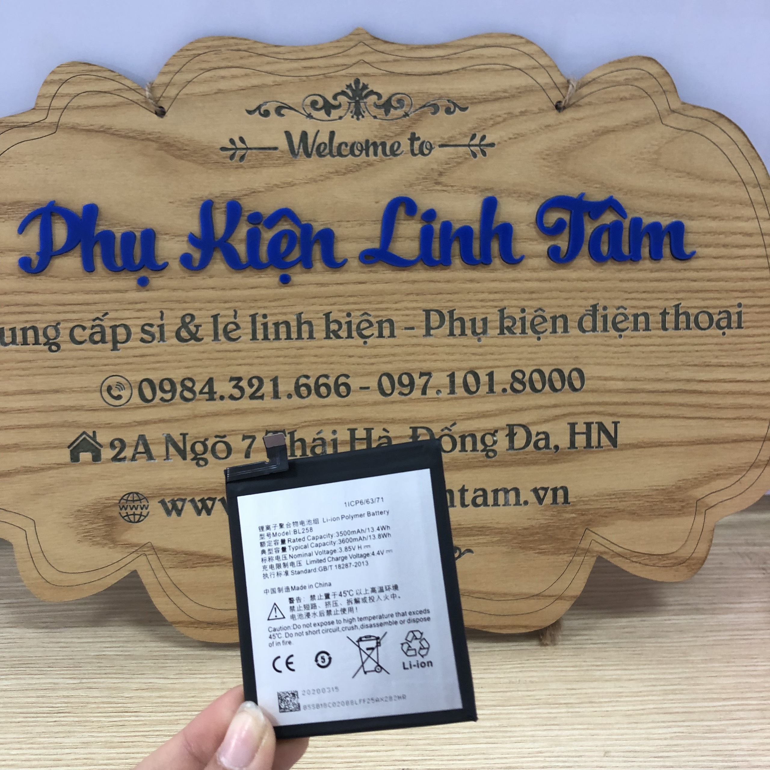 Pin điện thoại lenovo vibe x3 bl258
