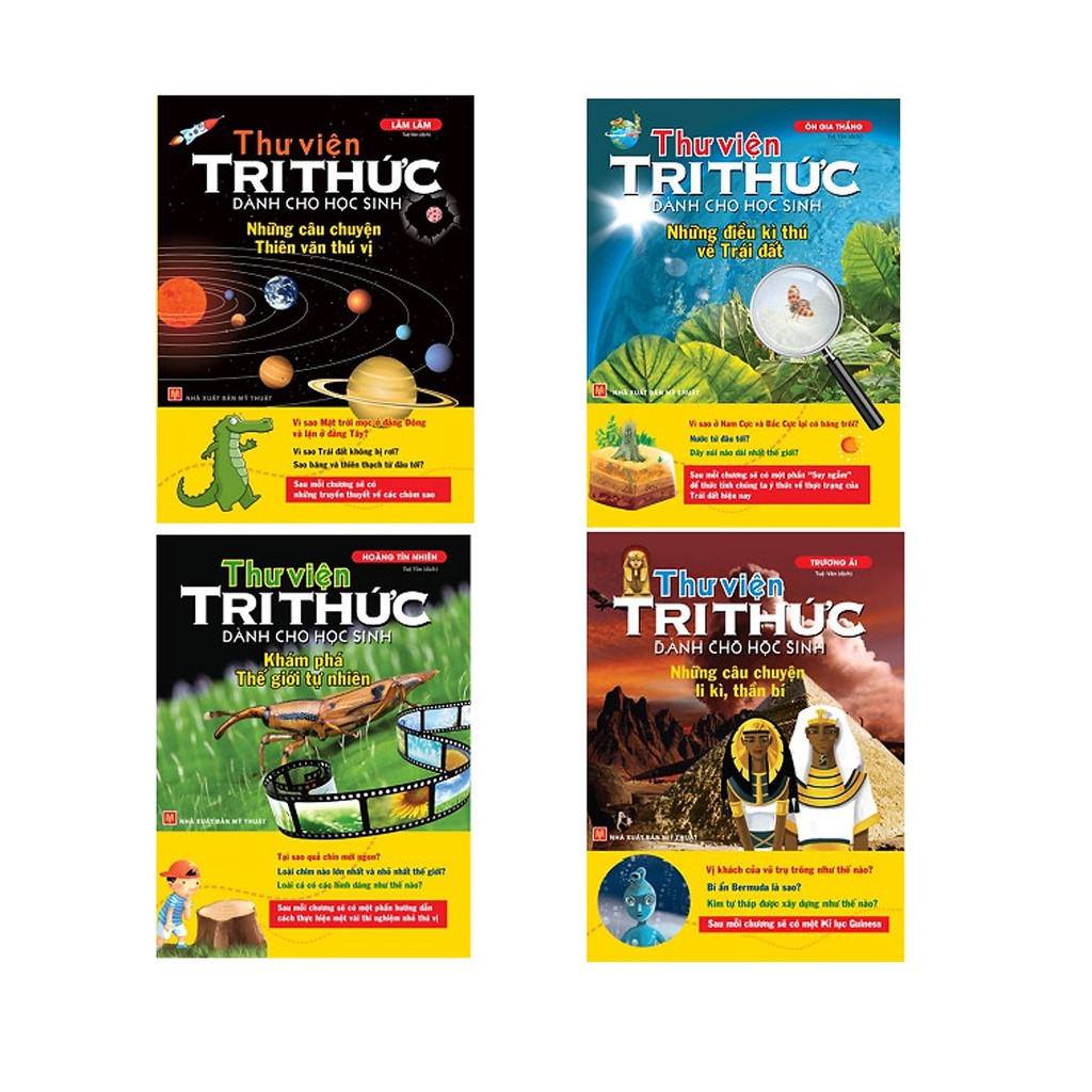Sách - bộ thư viện tri thức dành cho học sinh