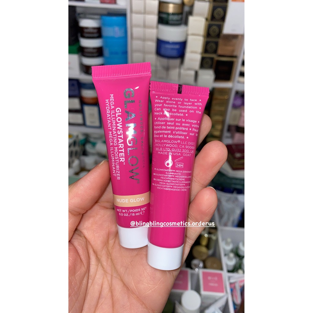 Kem dưỡng ẩm có màu Glamglow mini