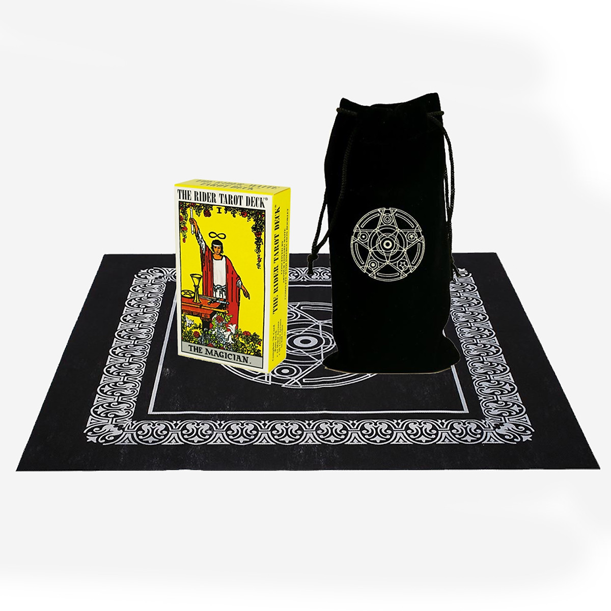 Bộ bài bói tarot the deck xem vận mệnh + tặng túi đựng bài + tặng khăn trải tarot chuyên dụng - hàng chính hãng - size chuẩn 7x12cm