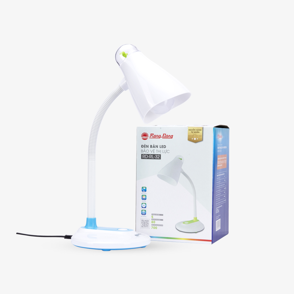 Đèn học Rạng đông chống cận 5w, Model RDRL32.LED