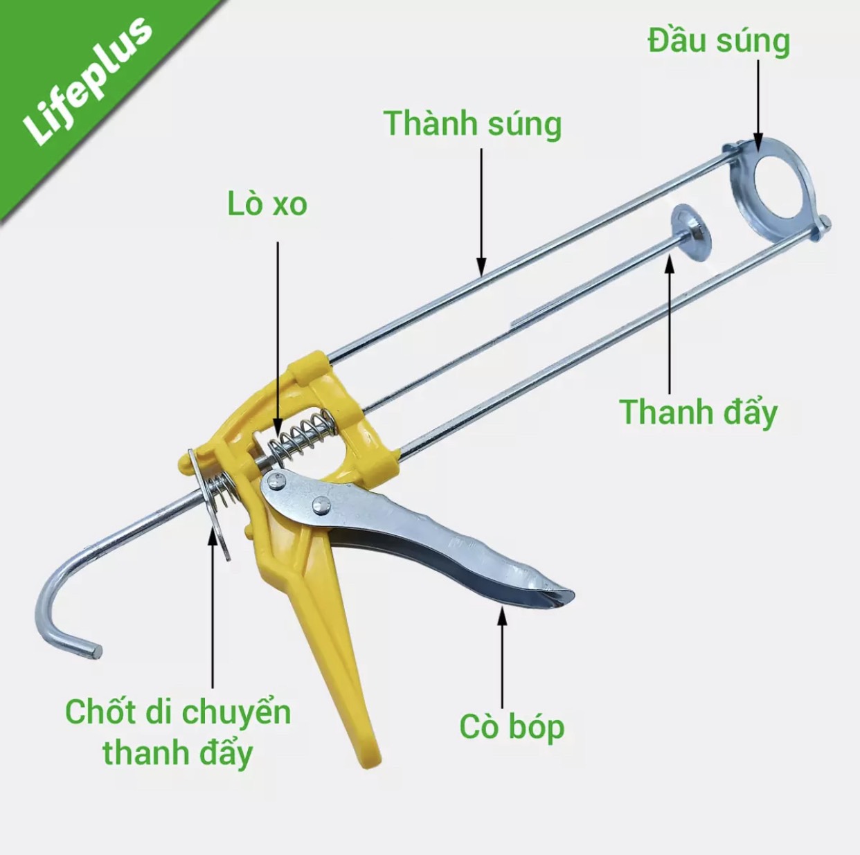 [HCM]Súng bắn keo Silicon chất lượng cao BOSSMAN