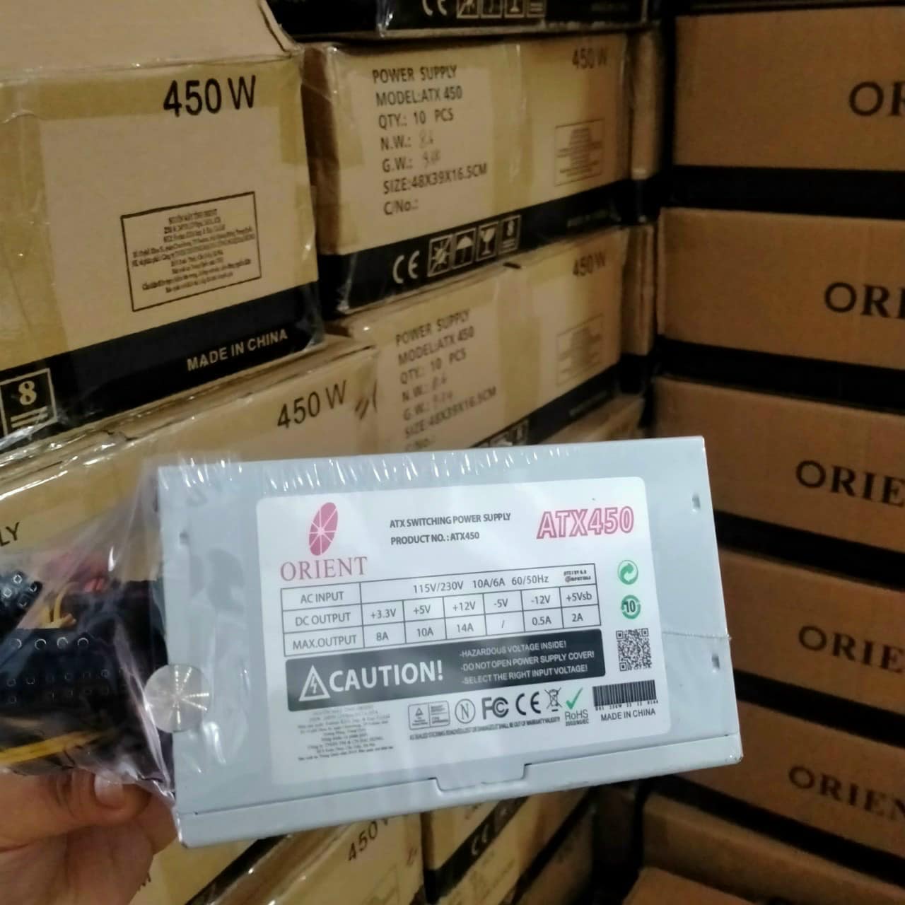 Nguồn PC Orient ATX 450W