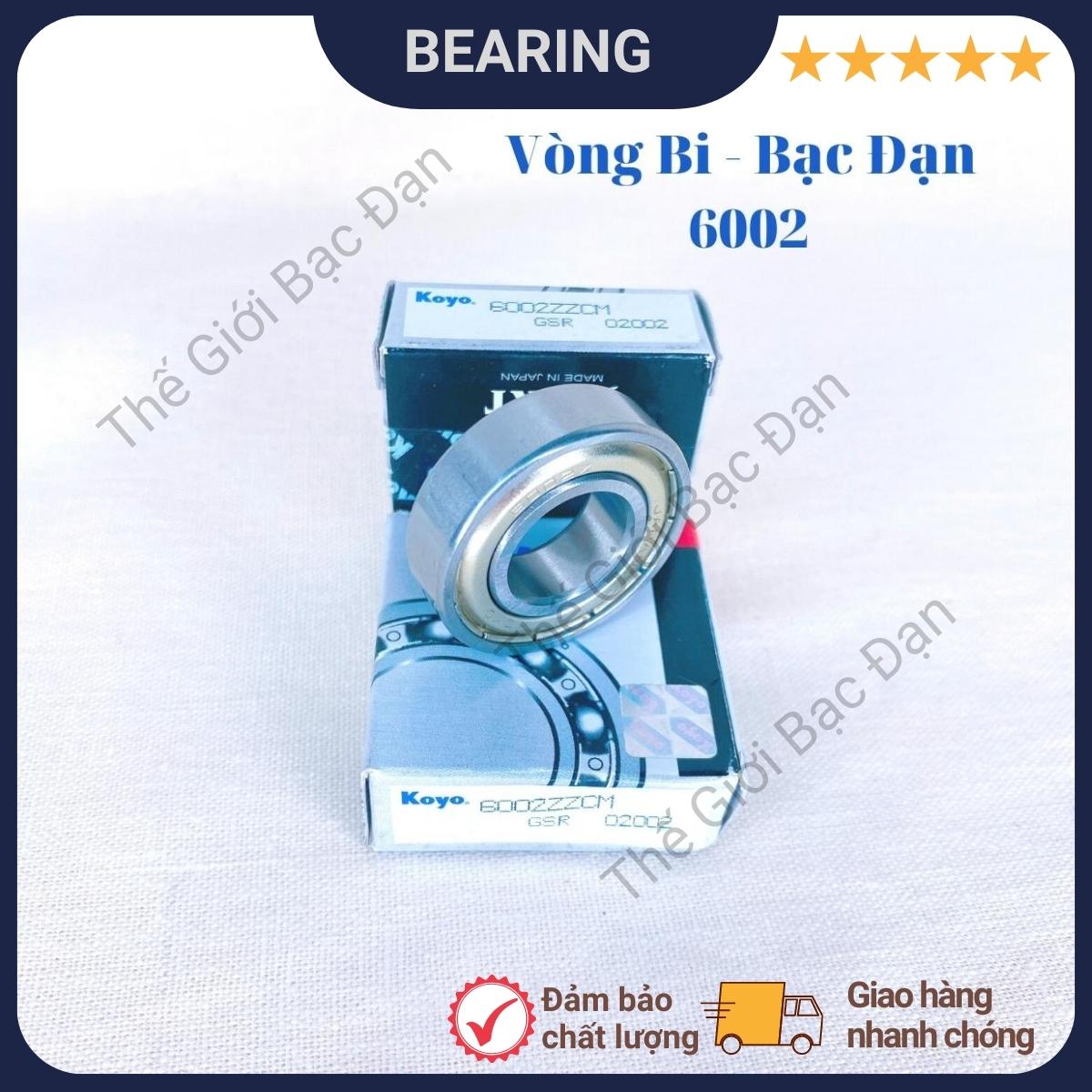 Vòng bi bạc đạn 6002 ZZCM KOYO -Thế Giới Bạc Đạn
