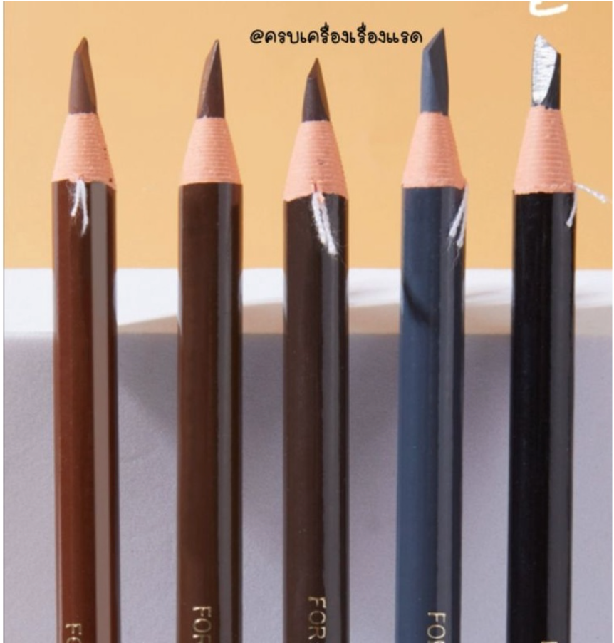 Chì xé  tem xịn Coloured soft kẻ lông mày ngang