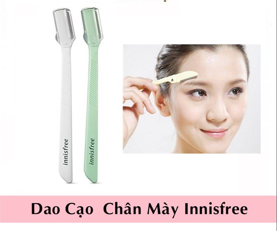 Dao Cạo Chân Mày Innisfree Eyebrow Razor set 2 cây