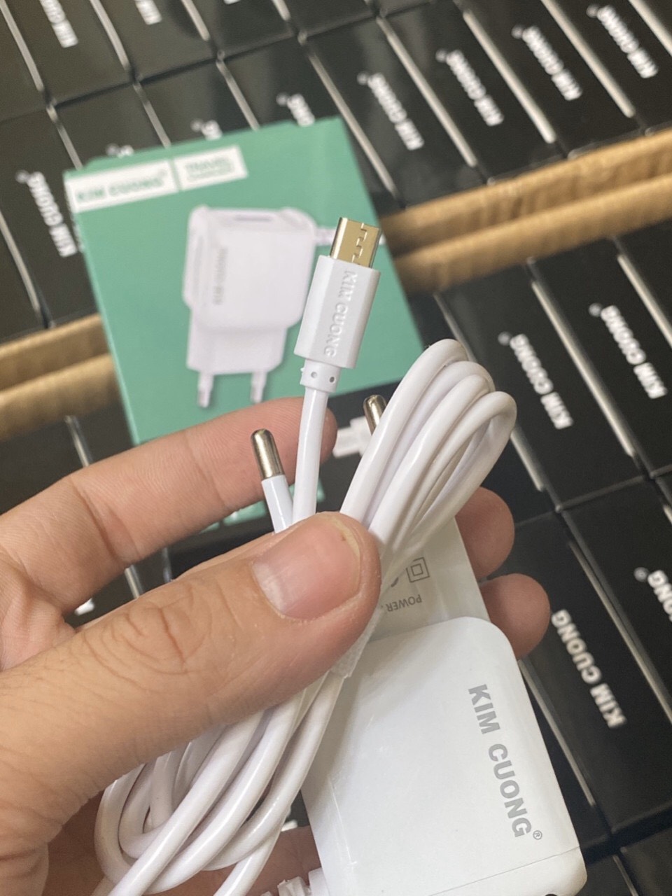 [HCM]Củ Sạc liền dây Kim Cương KMG-813