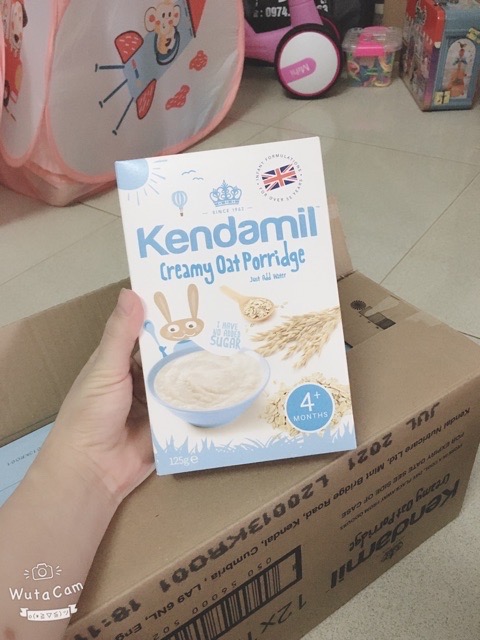 [Chính hãng] Bột ăn dặm kendamil hộp 100g -3 vị