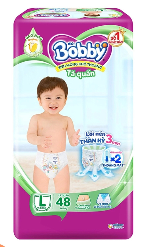 Bỉm quần Bobby M76+L68+/M42/M96/L96