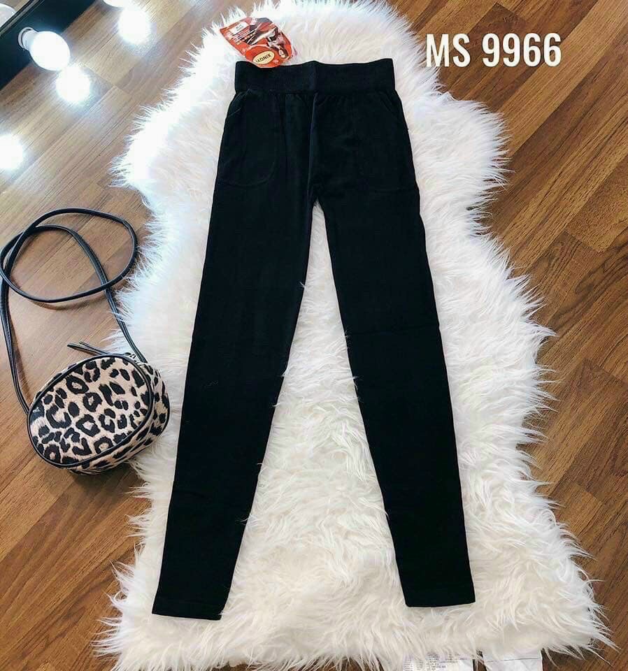 Quần legging dài 9966 ôm dáng nâng mông siêu co giãn