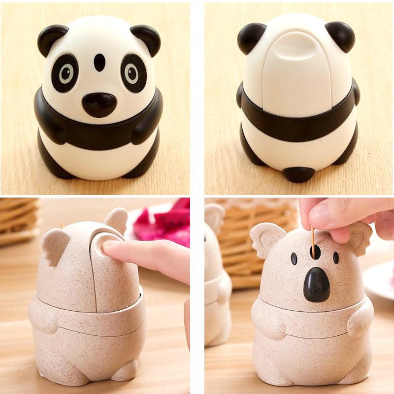 [HCM]Hộp tăm tự động hình gấu trúc