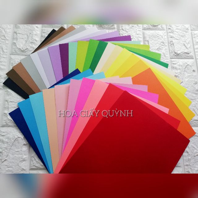 SET 50 tờ giấy mỹ thuật A4 120gsm