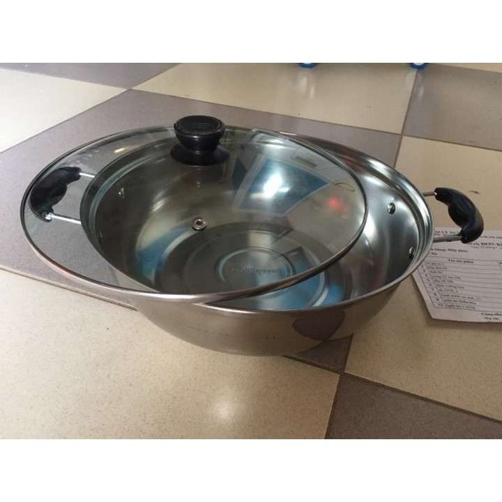NỒI LẨU 28CM VUNG KÍNH