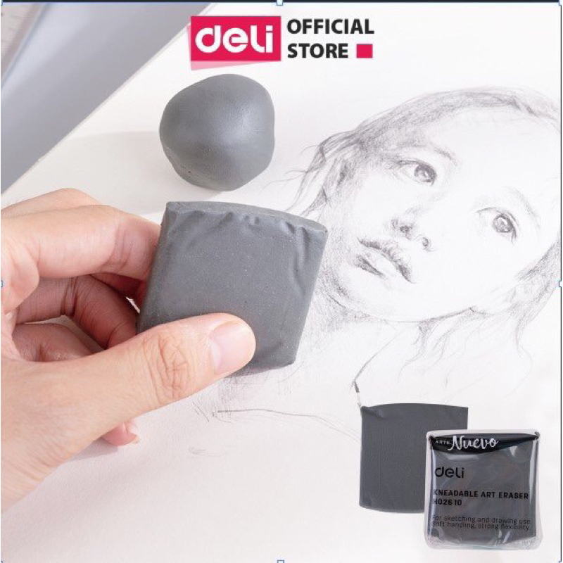 Gôm Tẩy Đất Sét  Deli