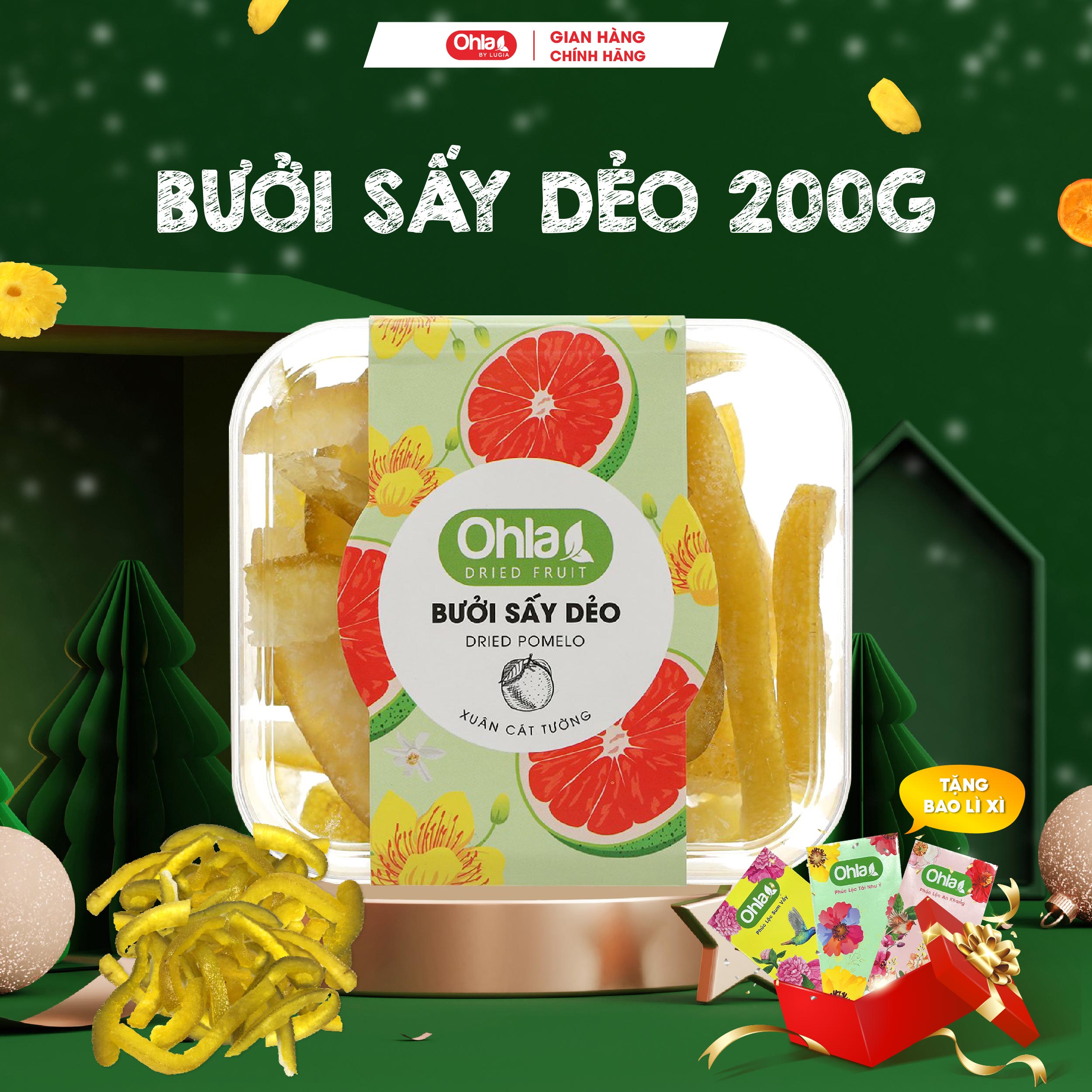 Bưởi sấy dẻo - 200gr