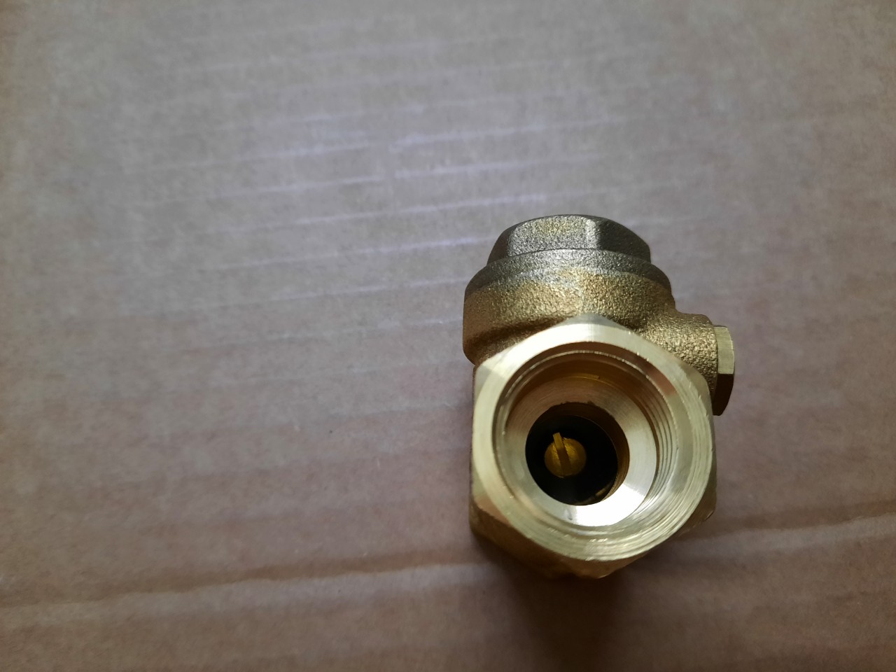 Italian Brass One-Way Valve Art.130 Phi 21 Phi 27 Phi 34