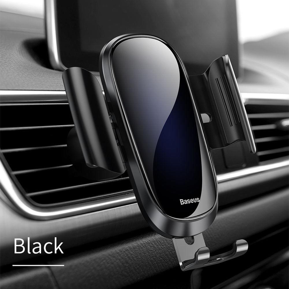 Bộ đế giữ điện thoại khóa tự động dùng cho xe hơi Baseus Future Gravity Car Mount （Air Outlet Version）