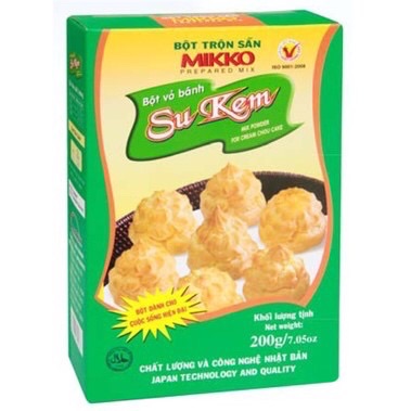 MIKKO – Bột vỏ bánh Su kem 200gr
