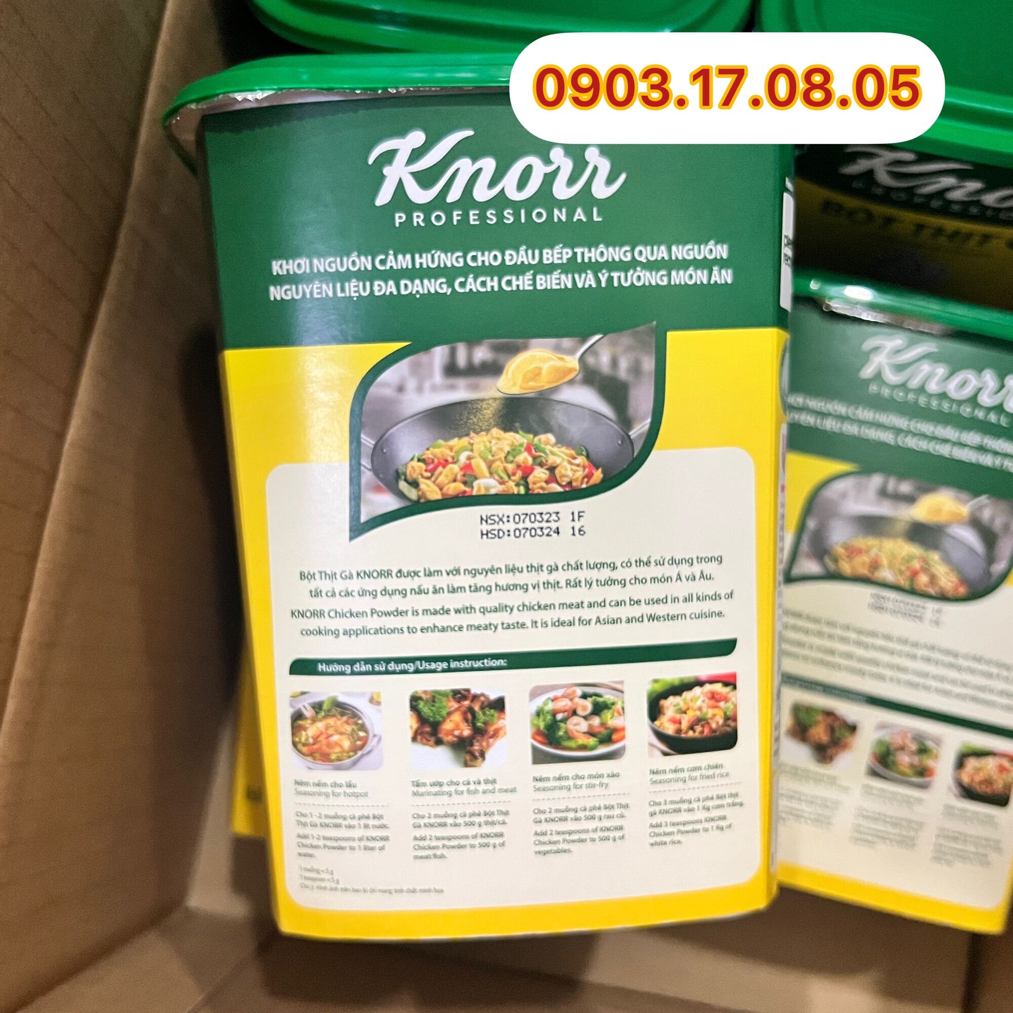 Bột thịt gà Knorr (1kg)