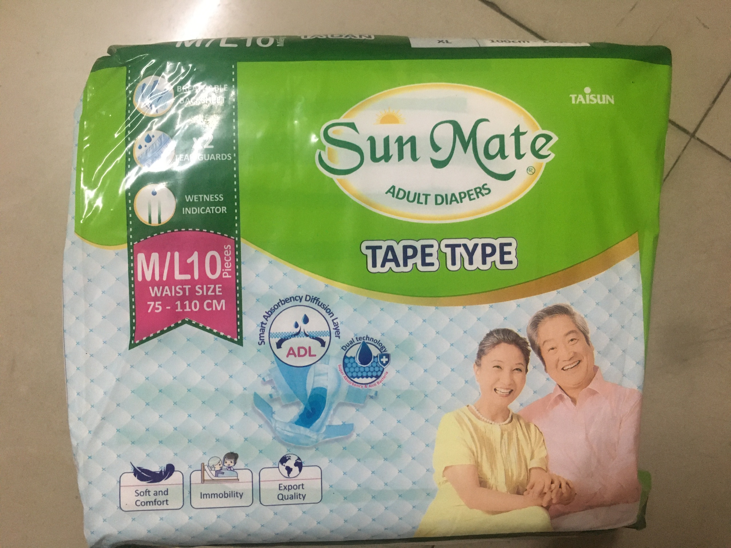 Sunmate M-L10 tả dán người già