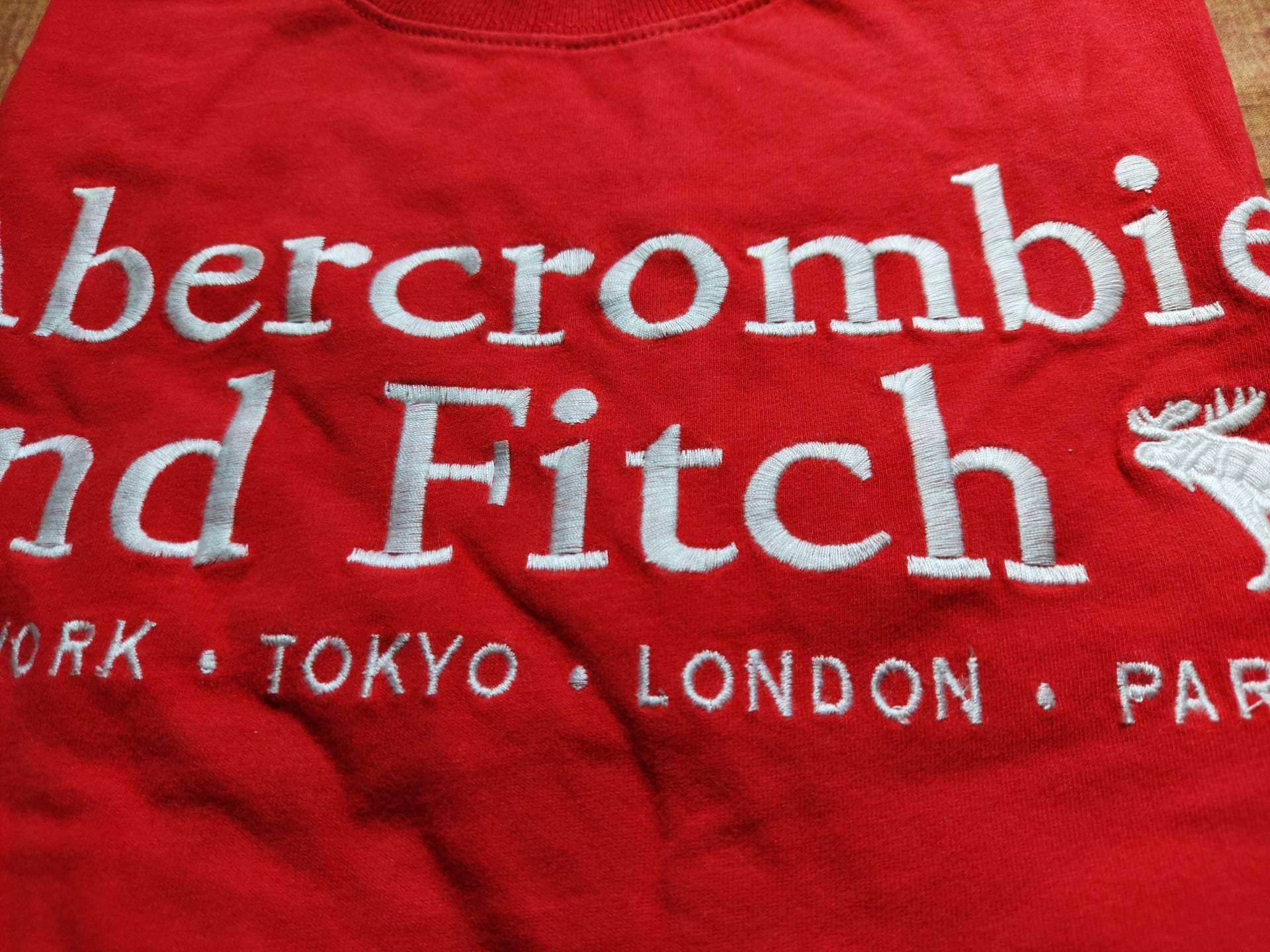 [HCM]Áo thun Abercrombie Red