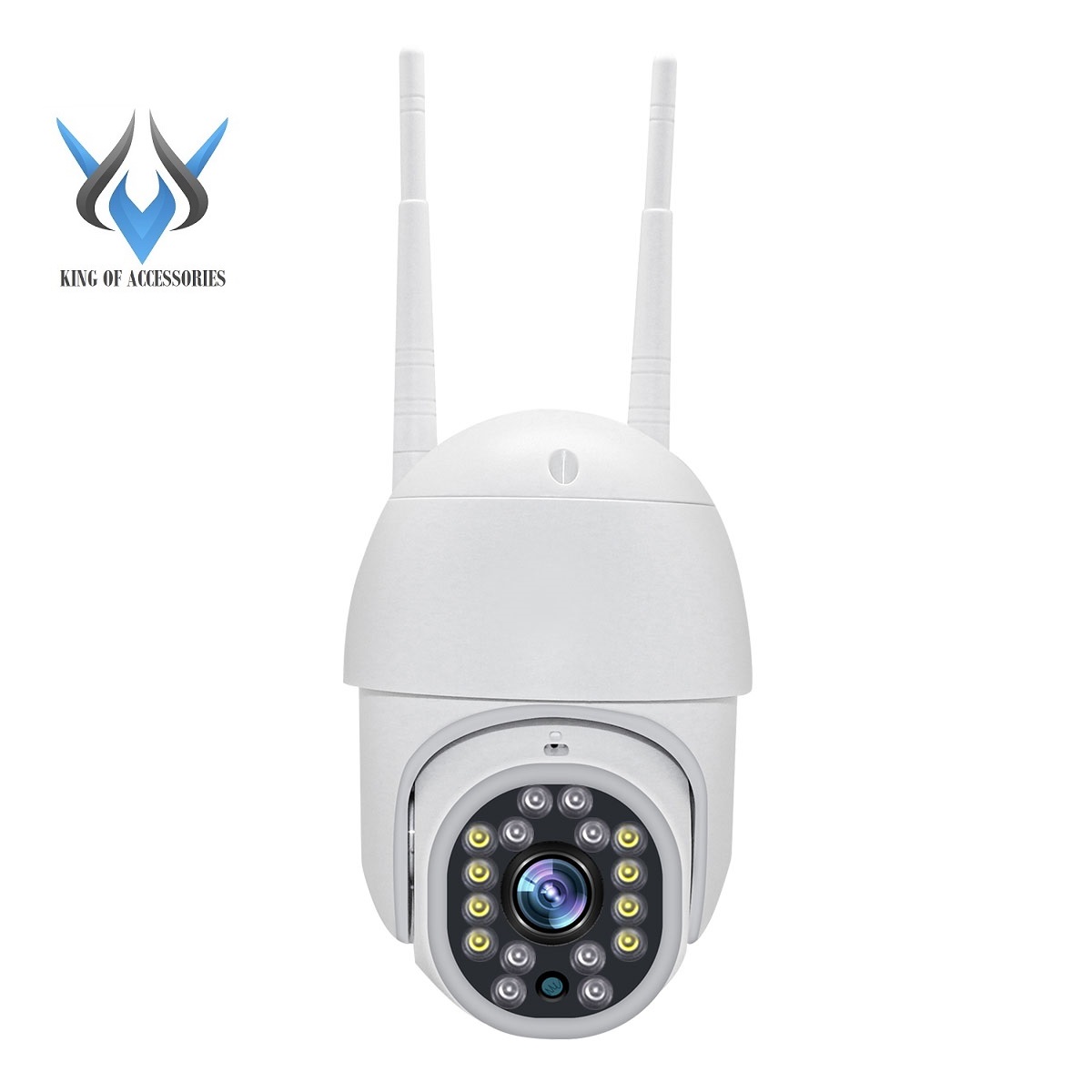 Camera IP Wifi Ngoài trời Yoosee GW-D16A PTZ 2 Râu FullHD 1080P 8 LED trợ sáng 8 LED hồng ngoại đàm thoại 2 chiều hỗ trợ xoay 355 độ (Trắng) - Phụ Kiện 1986