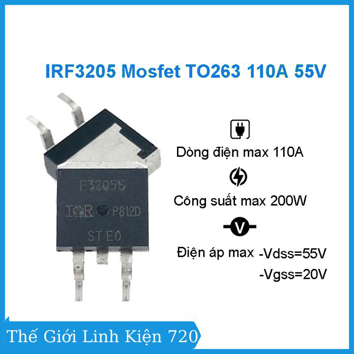 IRF3205 MOSFET TO-263 110A 55V N-CH