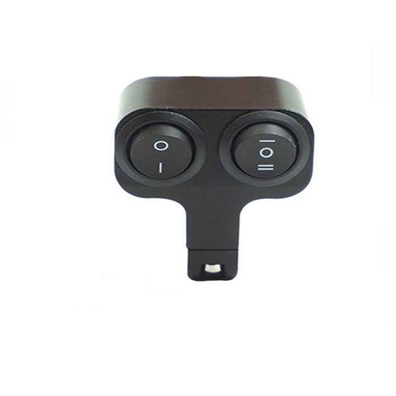 Công tắc đôi lắp ghi đông 22mm cho xe máy