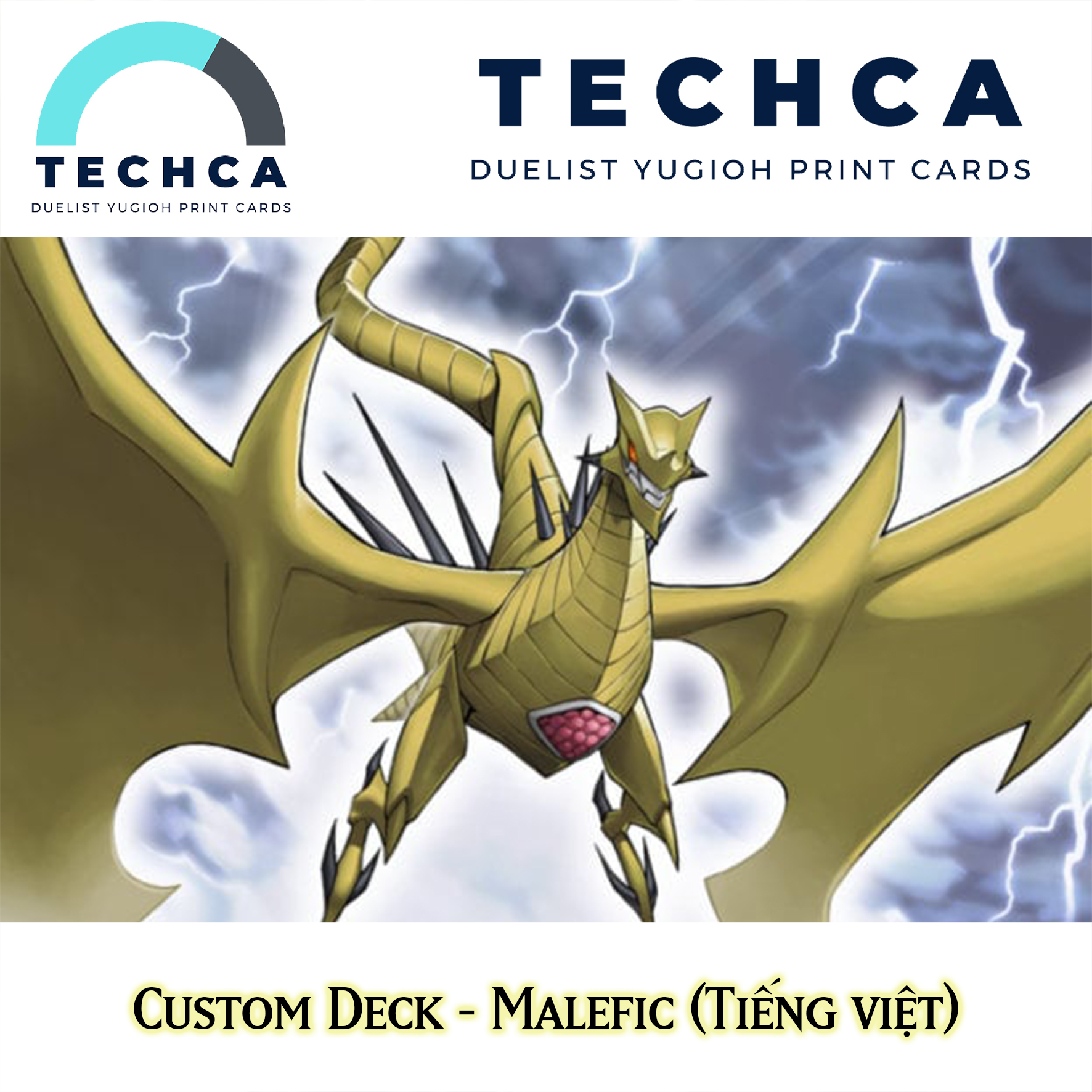 Bài In Tiếng Việt - Bộ bài Yugioh - Custom Deck - Malefic Deck