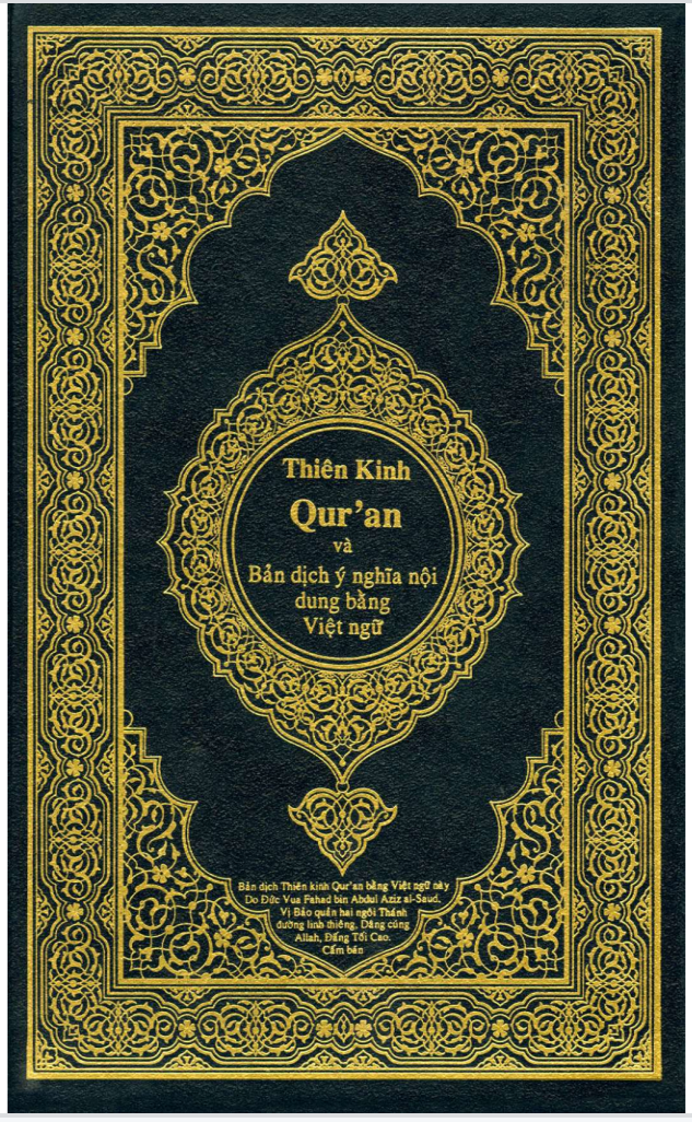 Kinh Koran Bản dịch Ý nghĩa nội dung bằng Việt ngữ