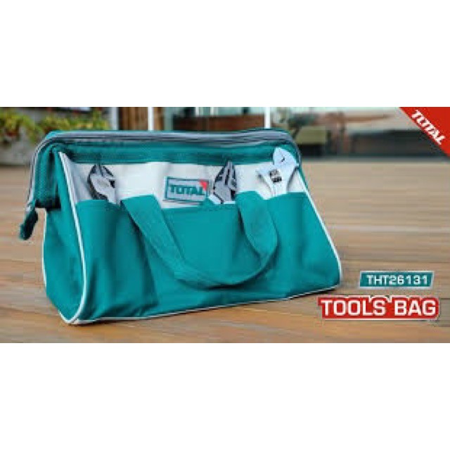 GIỎ ĐỰNG CÔNG CỤ TOTAL THT26131 |TÚI ĐỒ NGHỀ 13 INCH
