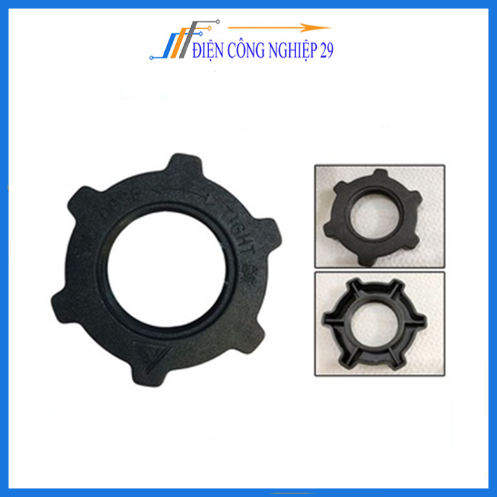 [10 cái] Khóa lồng quạt màu đen