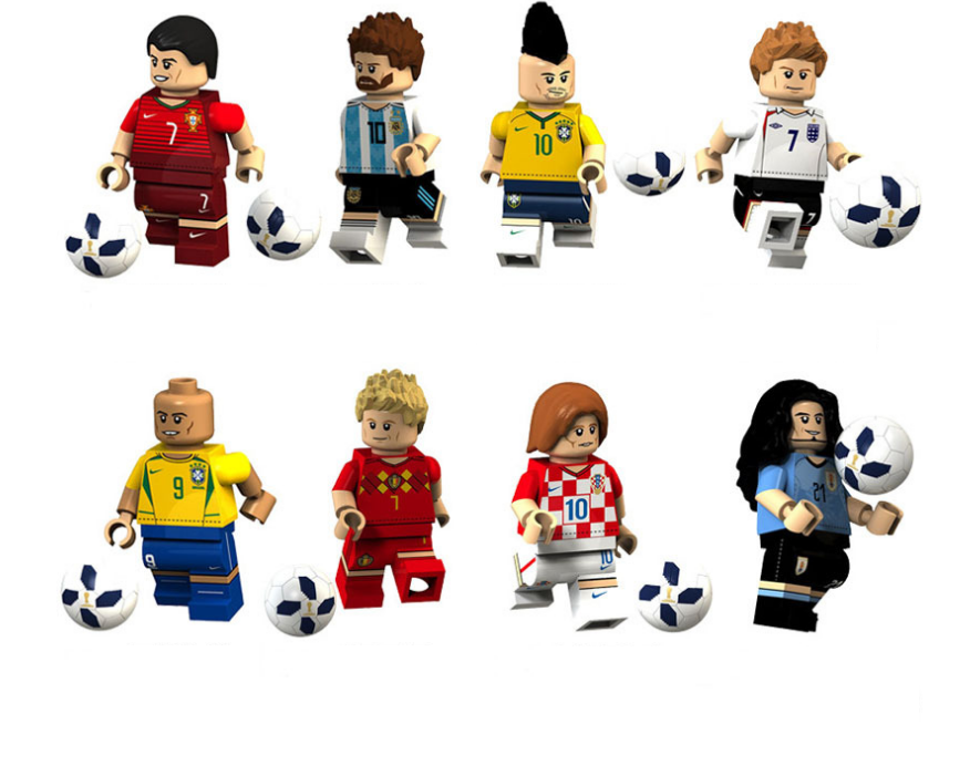 Lego  logo đội bóng Mu – Chelsea – Barca – Real madrid – Arsenal Quà tặng hấp dẫn cho bạn bè