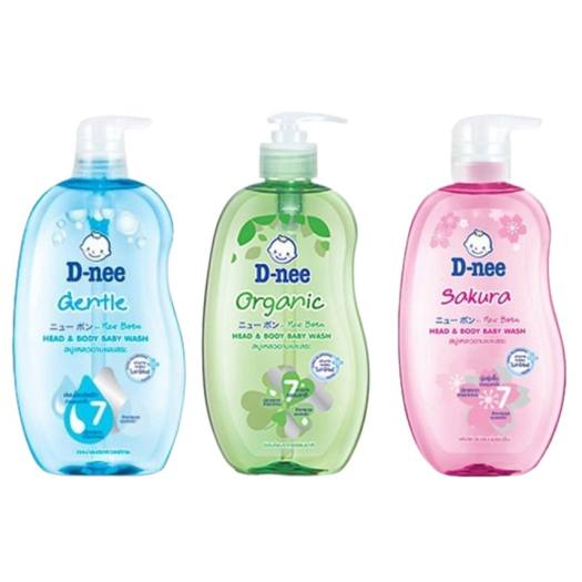 Tắm gội Dnee Pure Organic 380ml Thái Lan