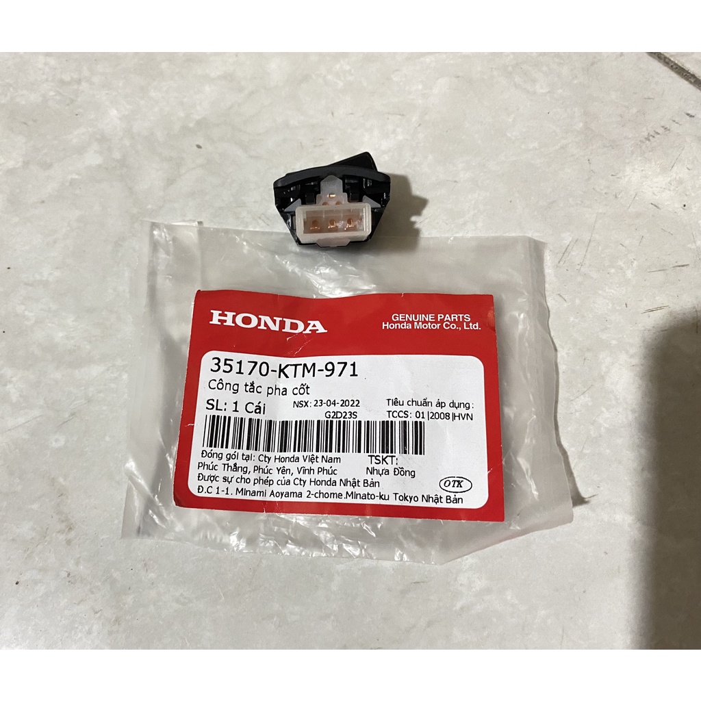 Công tắc pha cốt Future Neo, Wave RS (35170KTM971)