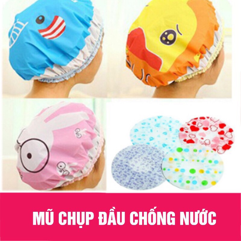 Mũ chụp tóc khi tắm,gội đầu,ủ tóc