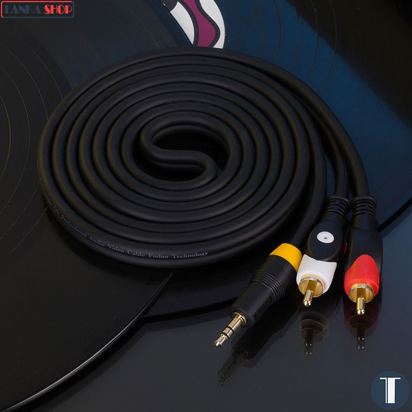 Cáp chuyển audio 3.5mm sang AV JSJ-332