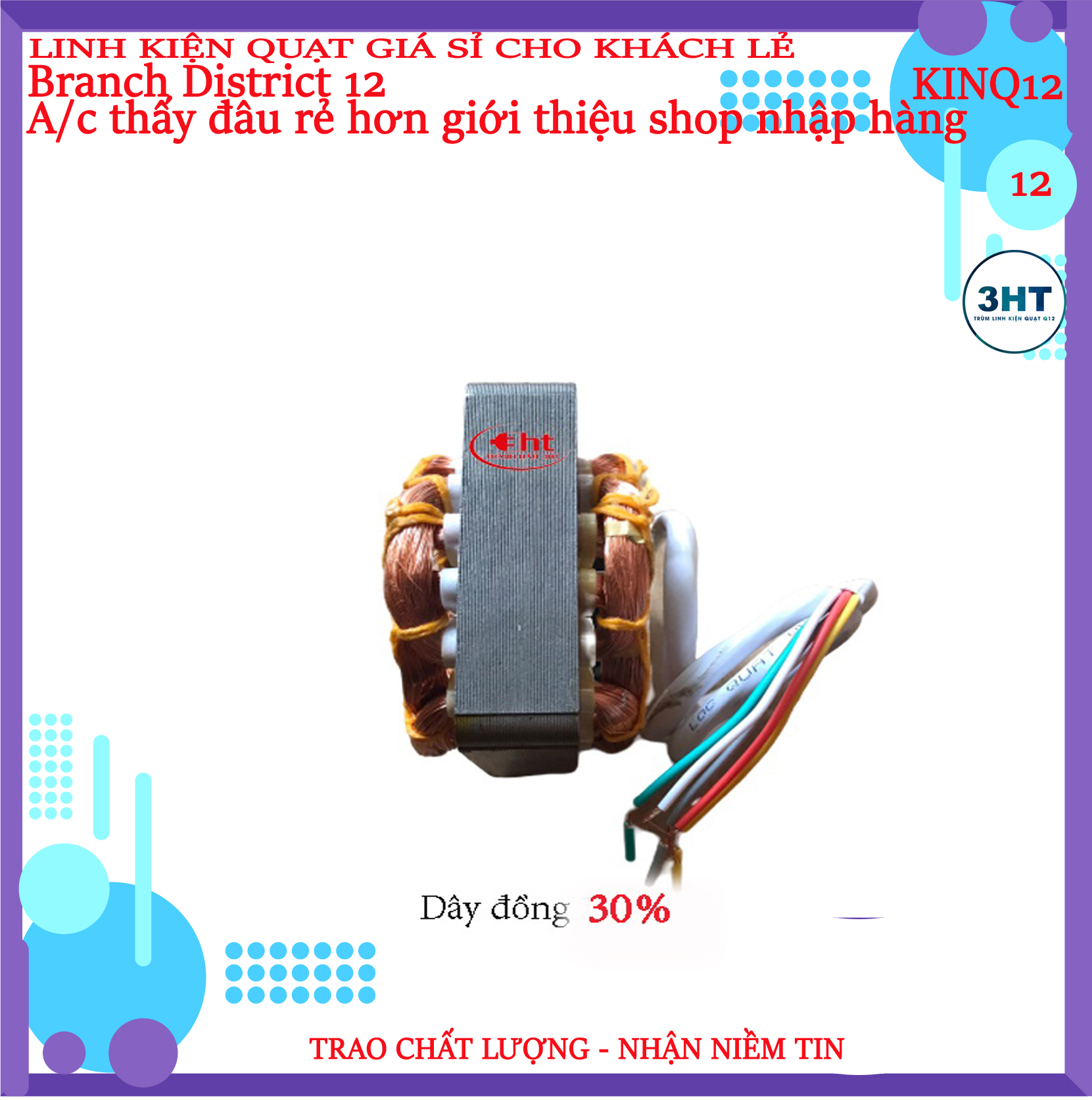 SATOR QUẠT B4 30% ĐỒNG HÀNG CTY 3HT