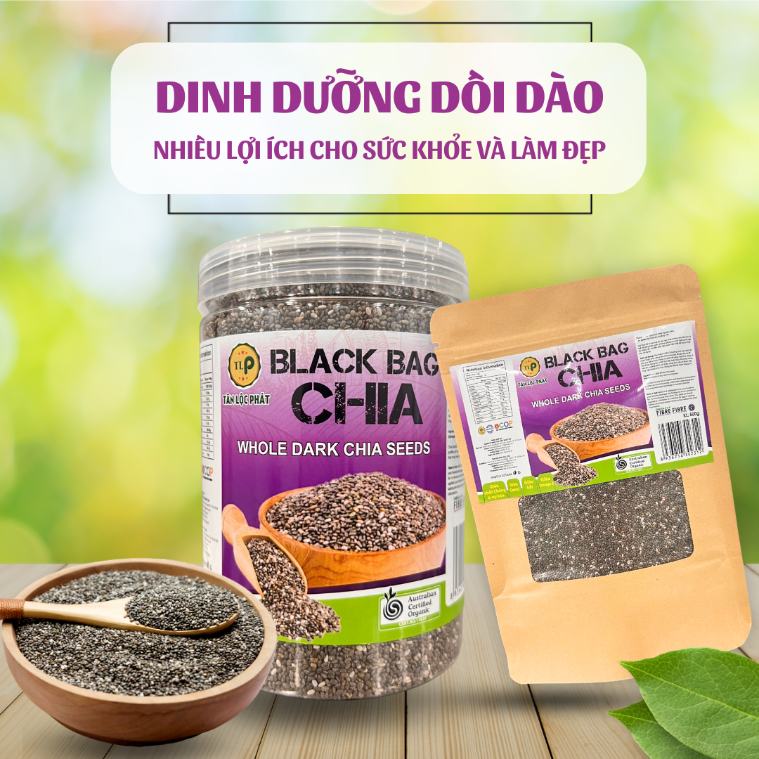Hạt Chia Hũ 500gr Tân Lộc Phát