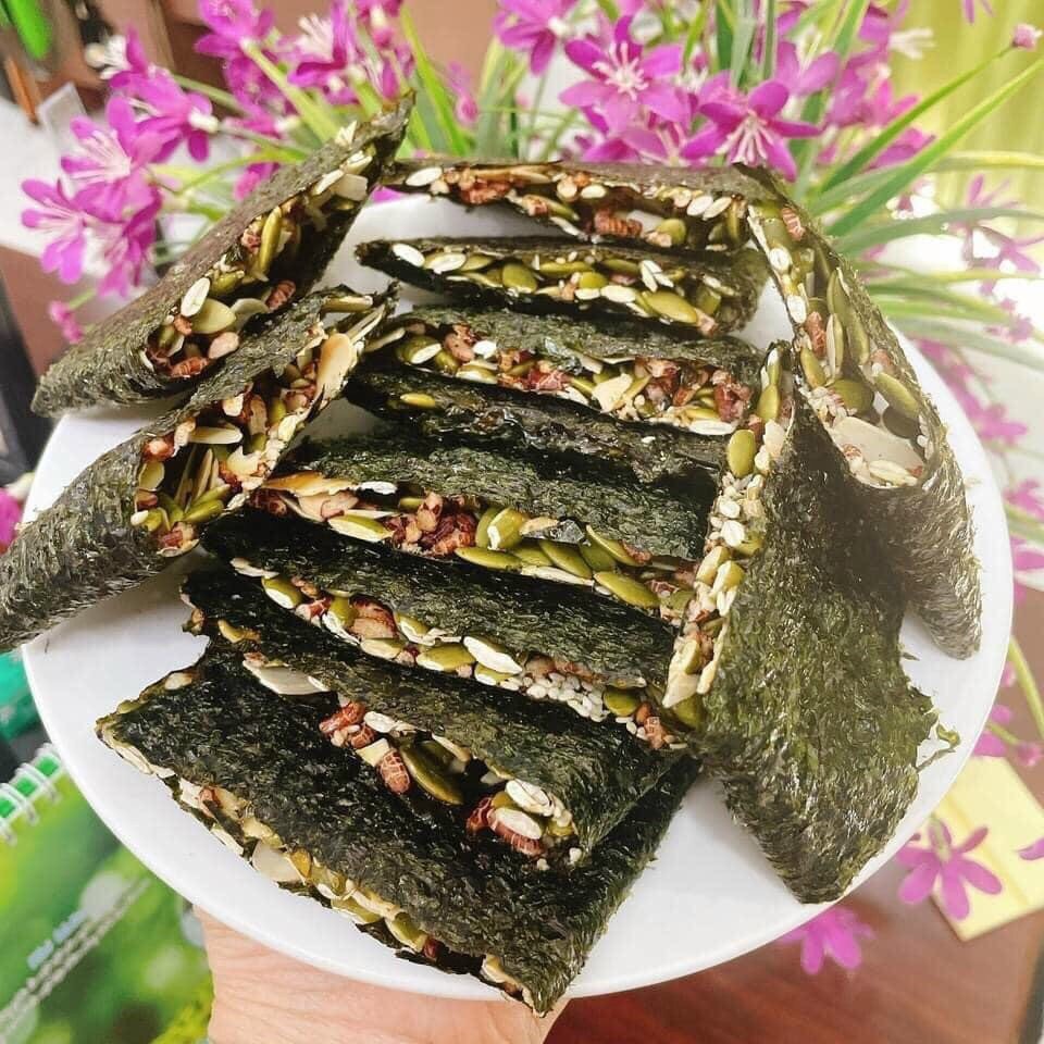Bánh Rong Biển Kẹp Hạt 250Gr
