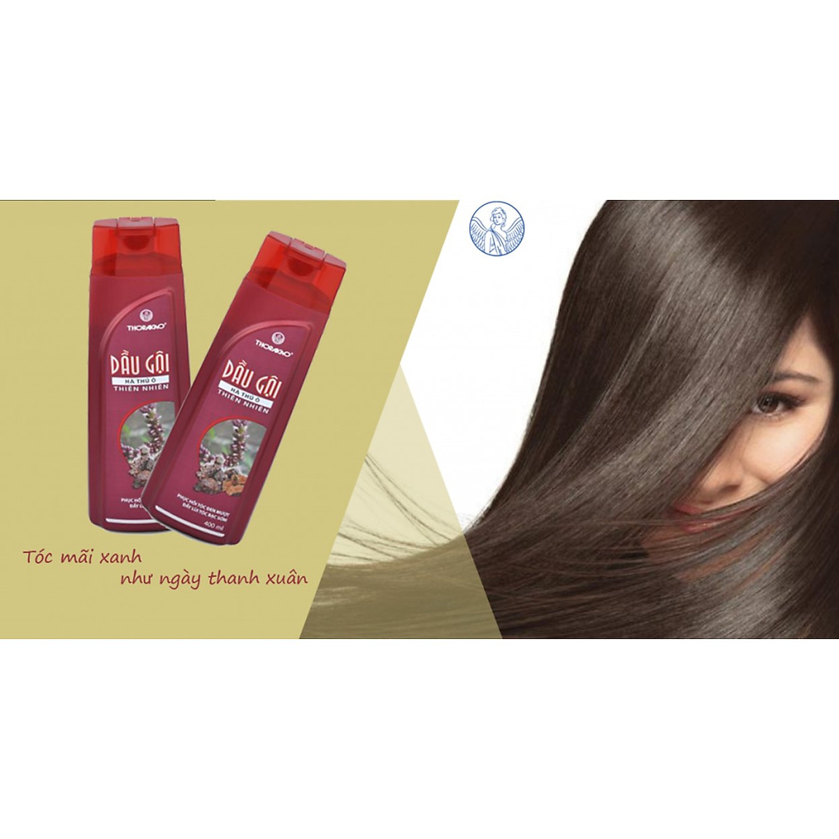 [HCM]Dầu Gội Thorakao Hà Thủ Ô 400ml