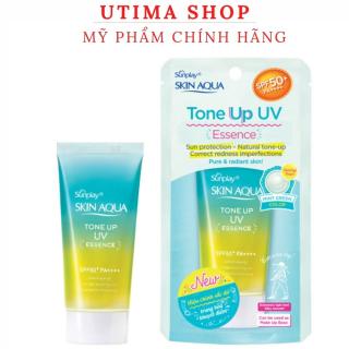 Tinh Chất Chống Nắng Sunplay Hiệu Chỉnh Sắc Da 50g xanh Skin Aqua Tone Up UV Essence Lavender SPF50+ PA++++ thumbnail